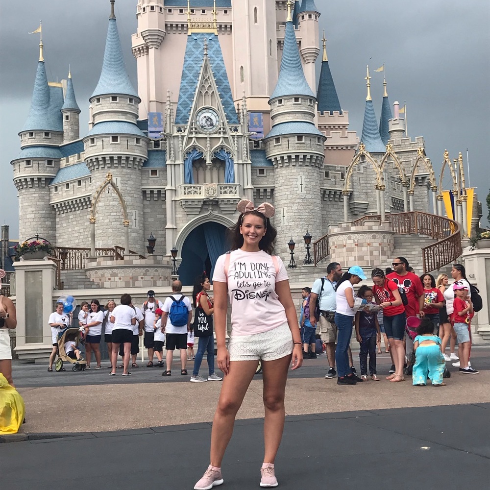 ❄️ Disney | Pink Disney Slogan T-Shirt